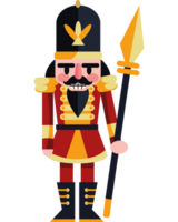 christmas nutcracker cute illustration isolated png