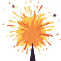 firework exploding celebrating icon isolated png