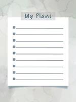 artistic grey planner template for bullet journal, digital planner, and print. printable to do list checklist. vector