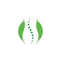 logo icon Spine diagnostics vector