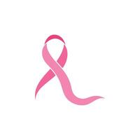 Breast cancer logo and symbol vector