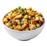 Autumnal Stuffing on transparent background. png
