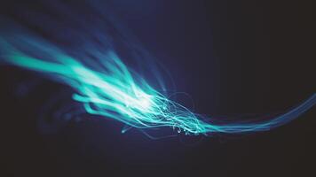 Abstract Slow Motion Swirling Strings Background video