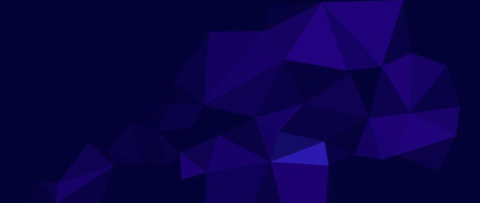 Abstract dark purple polygon background. Graphic design