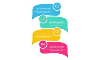 infographic template . with colorful vector