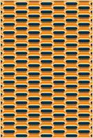 unique abstract pattern with domniant orange color vector