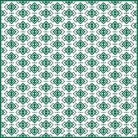 creative pattern of abstract rhombus shape with dominant green frame vector