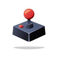 Joystick isolated on white background. vector