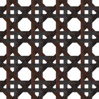 Rustic Metal Black Weaving Texture Pattern Background vector