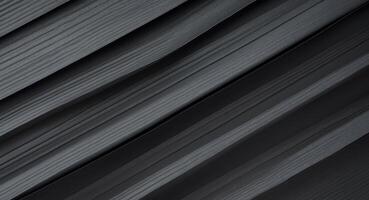 Black Corrugated Paper Texture for Craft Projects Elegant Background for Design and Branding with Empty Space for Custom Text. photo