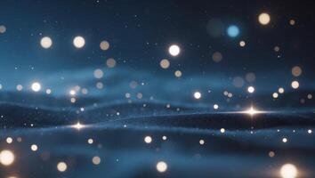 Cosmic void filled with glowing galaxies creating a mesmerizing visual experience. photo