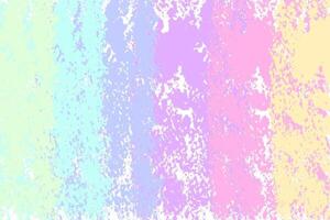 Unicorn Grunge Bold Brush Stroke Texture Background. Vertical Hand Draw Retro Stamp Brush Marks Texture in Pastel. Chalk texture in rainbow colorsColors vector