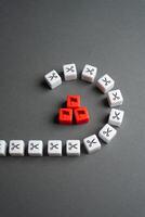 Removing red flags and increasing the boundaries of what is permissible. Relationship problems, abuse or domestic violence, betrayal and conflicts. Infringing on the rights and freedoms of a partner. photo