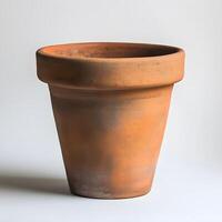 Terracotta Pot A Simple Empty Planter photo