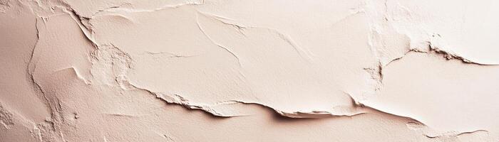 Minimalist warm beige clay texture background with natural light reflections and soft shadows for versatile design usage photo