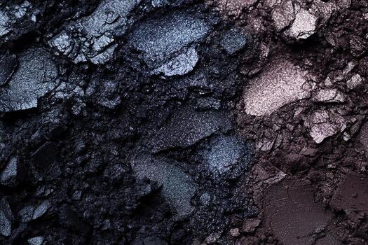 Sophisticated abstract background featuring smokey eyeshadow blends in black, gray, and deep brown on a smooth neutral canvas ideal for elegant text overlay photo