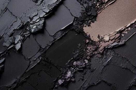 Sophisticated abstract background with smokey eyeshadow blends creating a bold and elegant visual composition perfect for text overlay photo