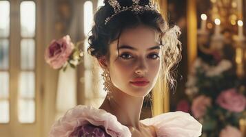 Bridgerton fashion theme beauty photo