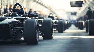 line of formula trim cars motorsport photo