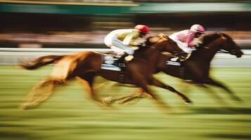 Melbourne Cup in Australia. horse racing photo