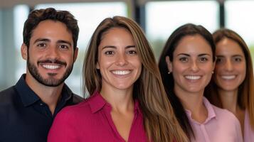 Happy Team Celebrating International Day of Cooperatives Emphasizes Teamwork Success and Diversity in Modern Workspace photo