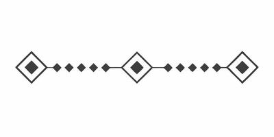 Elegant underline design ornament element for artwork. vector
