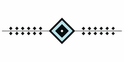 Creative ornament design with underline element. vector