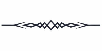 Minimalist ornament element art for designs and illustrations vector