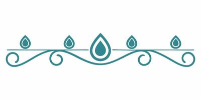 Minimalist ornament element art for design and illustrations vector