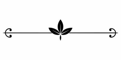 Unique underline design element for creative art compositions vector