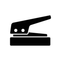 Flat Style Hole Punch Icons for Marketing and Presentation Materials vector