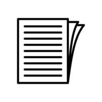 Hand Drawn Loose Notebook Paper Icons for Creative Projects vector