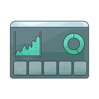 Data Chart illustration vector