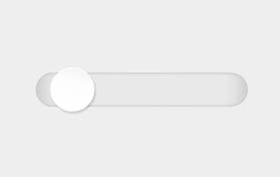Scrollbar element button. Navigation element. Frontend control on white. vector