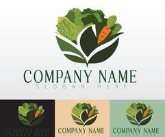 A clean, modern design for a vegan badge or vegetarian sign that can be used in any graphic design, website, or app related to healthy food. vector