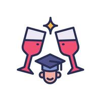 toast filled color icon. icon for your website, mobile, presentation, and logo design. vector