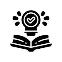 education solid icon. icon for your website, mobile, presentation, and logo design. vector