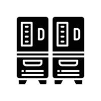 locker solid icon. icon for your website, mobile, presentation, and logo design. vector