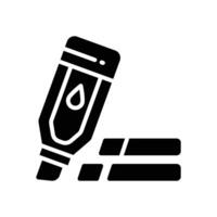 marker solid icon. icon for your website, mobile, presentation, and logo design. vector