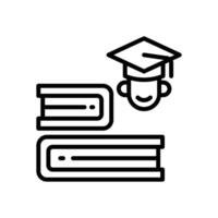 book line icon. icon for your website, mobile, presentation, and logo design. vector