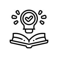 education line icon. icon for your website, mobile, presentation, and logo design. vector