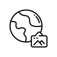 world media line for your website, mobile, presentation, and logo design. vector