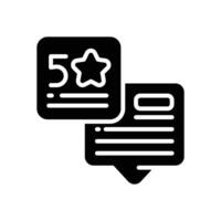 review solid for your website, mobile, presentation, and logo design. vector