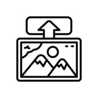 upload line for your website, mobile, presentation, and logo design. vector