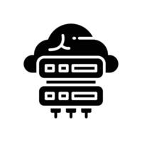 server solid for your website, mobile, presentation, and logo design. vector
