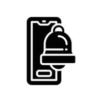 notification solid for your website, mobile, presentation, and logo design. vector
