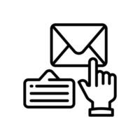 email line for your website, mobile, presentation, and logo design. vector