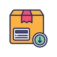 package filled color icon for your website, mobile, presentation, and logo design. vector