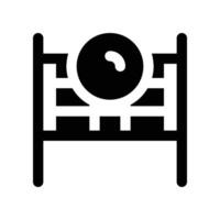 volley net solid icon. icon for your website, mobile, presentation, and logo design. vector