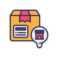 return product filled color icon for your website, mobile, presentation, and logo design. vector